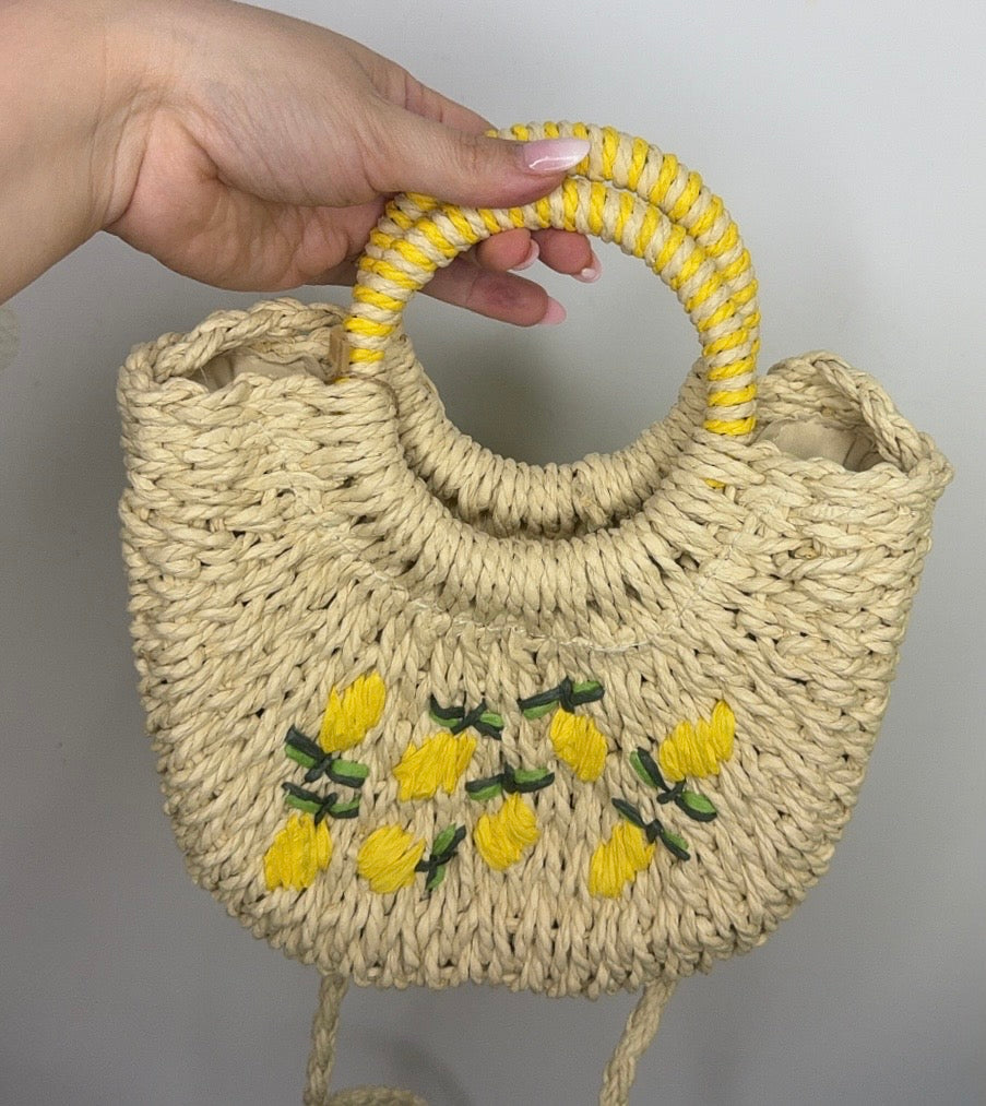 Bolso bandolera limones