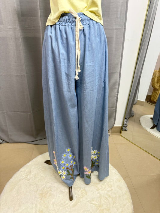 Pantalones flower