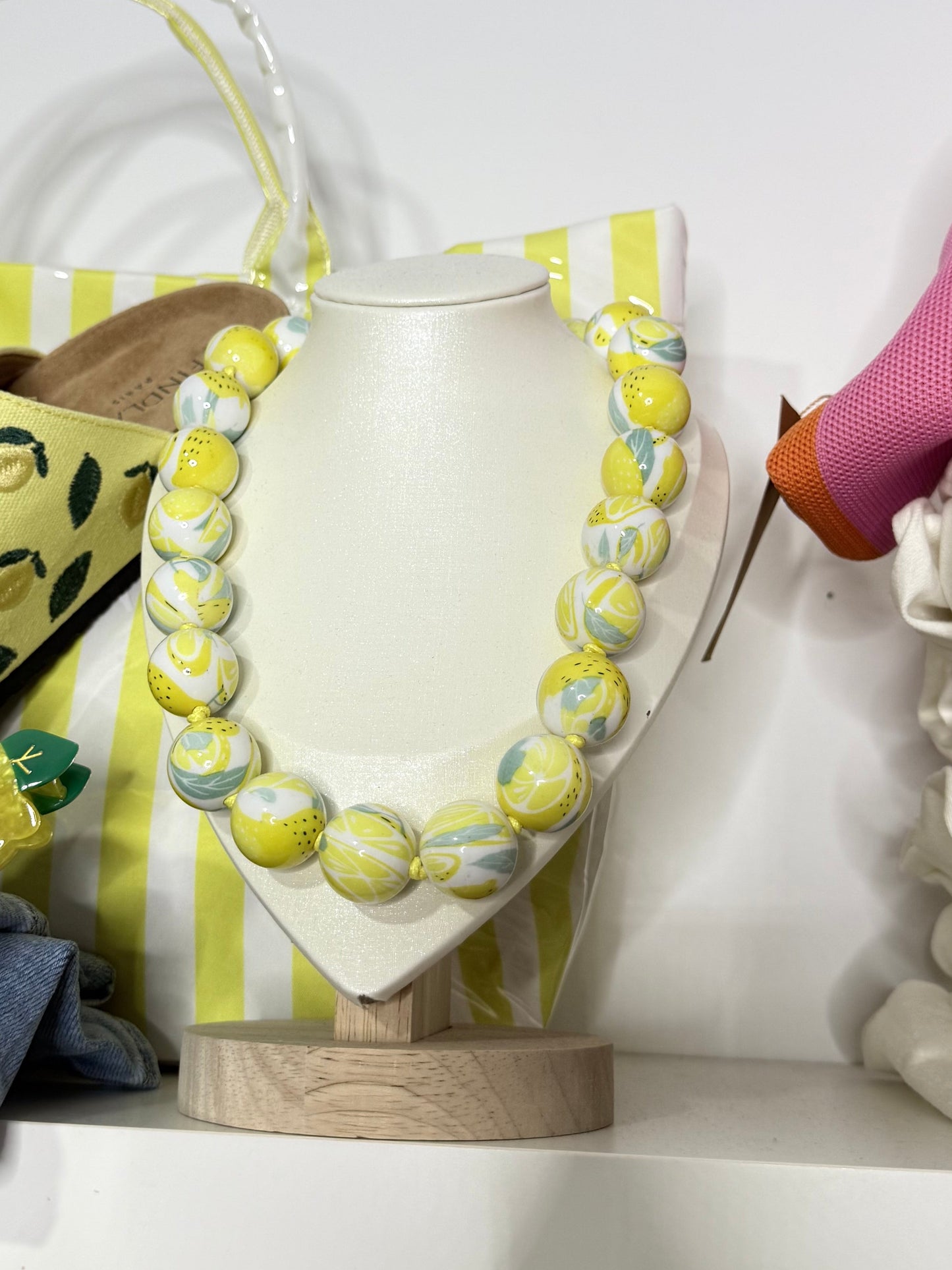 Colgante bolas limones