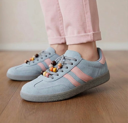 Zapatilla Adi blue/pink