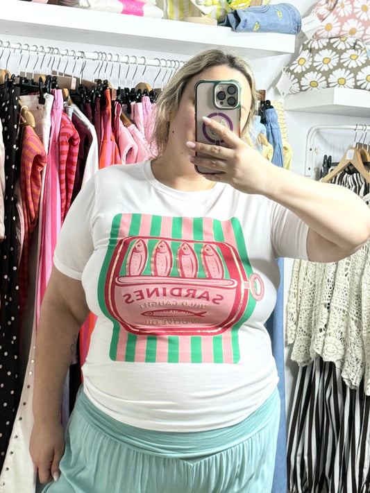 Camiseta sardina