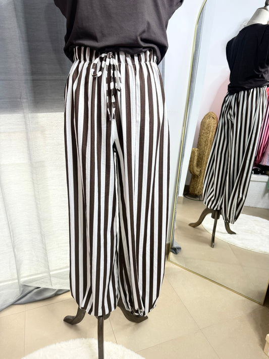 Pantalón safari choco goma