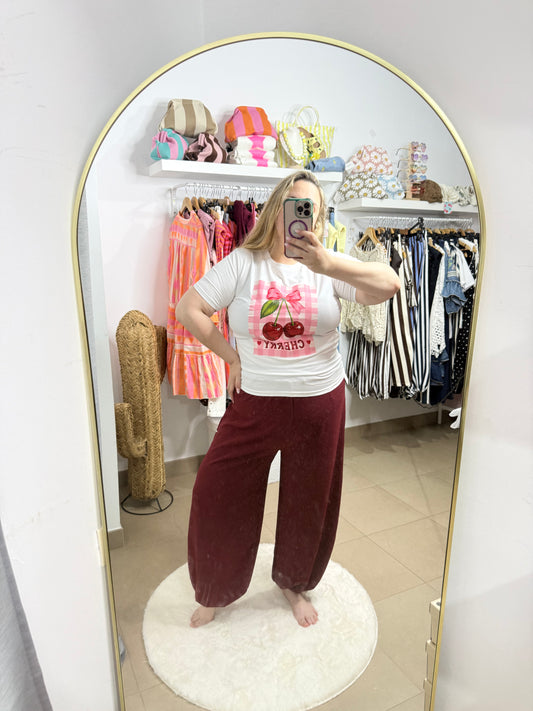Camiseta cherry