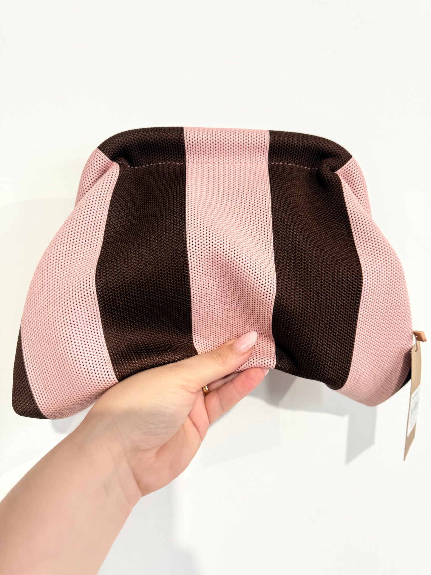 Bolso summer rosa y choco